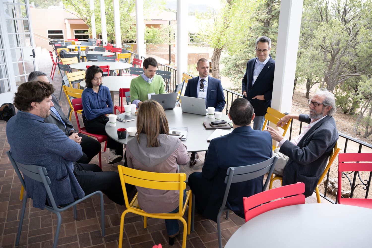 CAPTRS advisors and experts in discussion